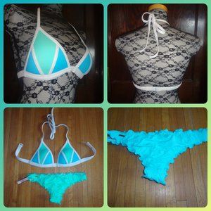 PINK Victoria's Secret pushup cheeky itsy bikini